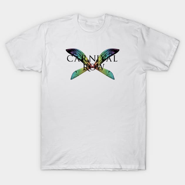 Carnival Row Fae Wings T-Shirt by Pinkazoid